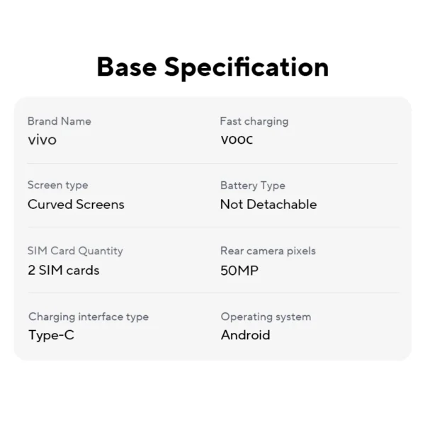 China Version VIVO X200 Mobile Phone 6.67" AMOLED 120HZ Screen 50.0MP Camera 5800mAh 90W Charger Dimensity 9400 OTA Update