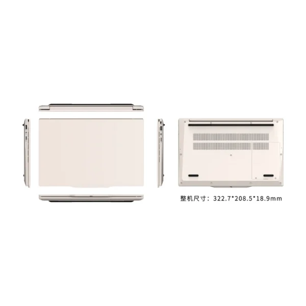 YSJMNPC 14.1 Inch Laptop Intel N5095 IPS 1920*1080 2*DDR4 32GB M.2 SSD PCIE WIFI5 BT4.2 Lightweight Business Computer Notebook