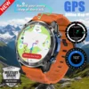2025 New T-Rex Tactical Smartwatch Built-in GPS Offline Map 4GB Memory 5ATM IP69K Swimming Waterproof Men Militray Smart Bracele
