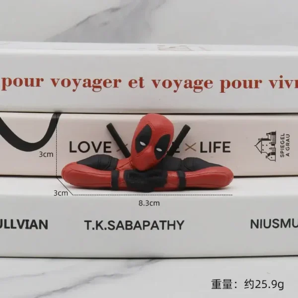 Disney Deadpool 2 Action Figure Sitting /lying Posture Model Anime X-Men Mini Doll Decoration PVC Collection Figurine Toy