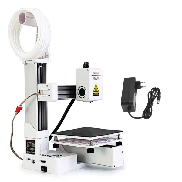 Small 3D Printer Frequency Division Multiplexing 3D Printer High Accuracy Fast Heating Compact 3D Printing Machine for Education