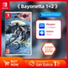 Nintendo Switch Game - Bayonetta 1 and Bayonetta 2 - Games Cartridge Physical Card for Switch Oled Lite