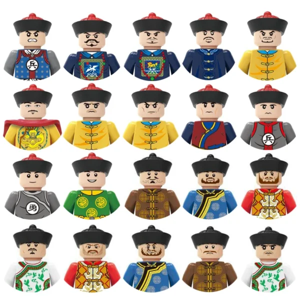 City Characters Building Blocks Mini Dolls Statues Police Firefighter Doctor Engineer Building Blocks Holiday gifts for kids