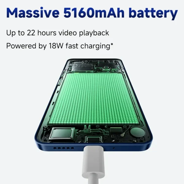 Global Version Xiaomi Redmi 14C Immersion 6.88'' 120Hz Display 50MP AI Dual Camera Massive 5160mAh Battery 18W Fast Charging