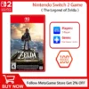 Nintendo Switch 2 -The Legend of Zelda:Breath of the Wild - Games Adventure Action and RPG Genre Switch 2 Edition