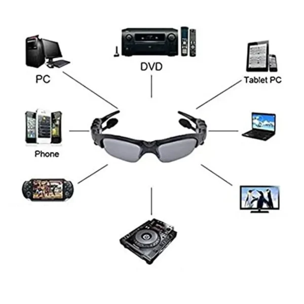 S630c84bd739d40a6ad8a09ac450783f9s.webp Stereo Wireless Bluetooth-compatible 5.0 Headset Telephone Sport Driving Cycling Sunglasses Riding Eyes Glasses With Sun Lens
