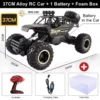 RC Off Road Cars 1:12/16 4WD 20KM/H High-Speed Remote Control Car 2.4G with LED Lights Monster Truck Ideal Outdoor Vehicle Gifts