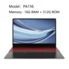 S65e3b8cb53674c3ca422219eaf638e12X.webp 15.6" PA156 Laptop Computer Win11 Intel N5095 16G 128G/256G/512G Notebook Netbook Backlit Keyboard WIFI HD BT4.0 USB3.0 3.0MP