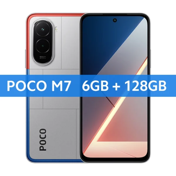POCO M7 5G Global Version Snapdragon® 685 Smartphone 6.9" 144Hz FHD+ DotDisplay 50MP Camera 7000mAh Battery Xiaomi HyperOS 2 NFC