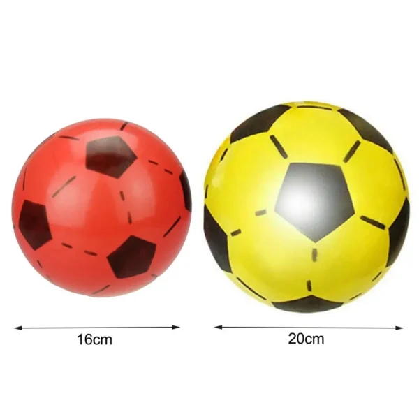 Inflatable Football Kids Sports Beach Ball Elastic Rubber Children Toy Balls  Outdoor Games Beach Sport Ball Toys
