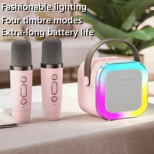 2025 k12 microphone audio integrated microphone karaoke wireless Bluetooth audio home national singing children's family ktv