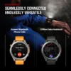 NEW Zeblaze Stratos 4 GPS Smart Watch 1.43 AMOLED Display Built-in Compass Barometric Altimeter Flashlight Voice Call Smartwatch