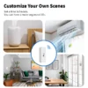 S67e2efe27ab24c5bb68bc79d33cabffb3.webp Tuya Wifi/Zigbee Temperature And Humidity Sensor Indoor Thermometer Smart Life Control For Home Work With Alexa Google Assistant