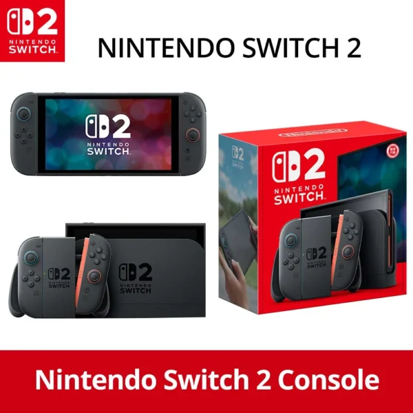 Nintendo Switch 2 Game Console NS 2 Handheld Game Console 7.9-inch LCD 1080P Magnetic Design NS2 Nintendo Switch