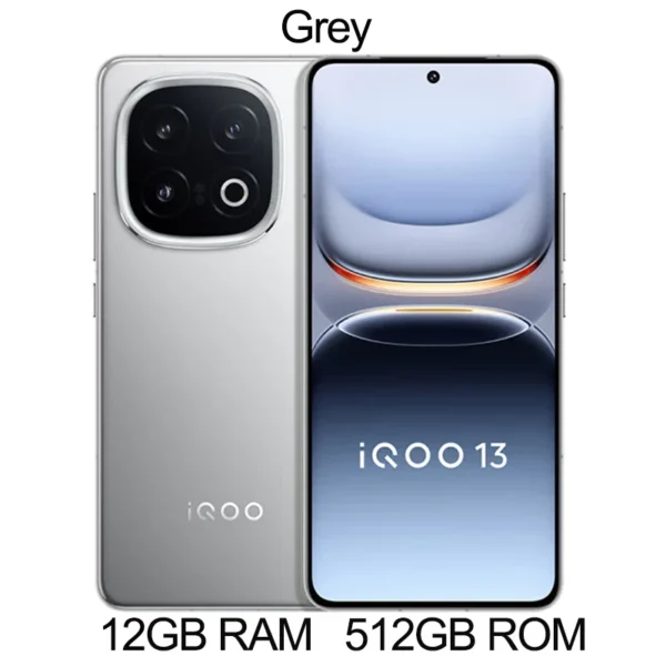 Original ViVO iQOO 13 Snapdragon 8 Elite 50MP Rear Camera OIS 6.82'' 2K Q10 OLED 144Hz 6150mAh 120W SuperVOOC Android 15 NFC OTA