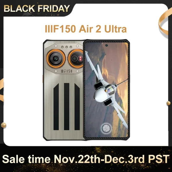 IIIF150 Air2 Ultra 5G Rugged Phone 6.8''FHD+ 120Hz Flexible AMOLED Screen 16GB+512GB 108MP Camera Ultra-thin Rugged  65W Charge