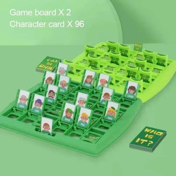 S6c44322395dd417c92b5eaae264e2df2J.webp Guess Who I Am Board Game Parent-child Interaction Toy Logical Reasoning CHILDREN'S Puzzle Guess Me You My Character Chessboard
