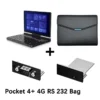 GPD Pocket 4 Mini Laptop 8.8-inch AMD AI 9 HX 370 64GB RAM Portable Mini PC 2TB NVMe flipped 180° business Laptop Computer