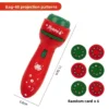 3-10 Cards Christmas Cartoon Projection Flashlight  Creative Children Flashlight Toy Projector Baby Toys Bedtime Story Book Toy