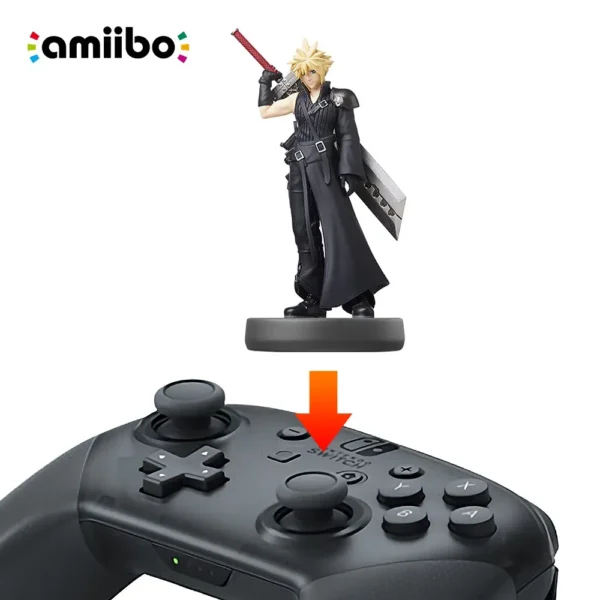 Nintendo Amiibo  - Cloud Player 2 /Cloud - for Nintendo Switch Game Console Game Interaction Model