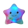 34CM Creative Toy Luminous Pillow Soft Stuffed Plush Glowing Colorful Stars Cushion Led Light Toys Gift For Kids Children Girls