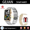 2025 New Smart Watch Men LED Bluetooth Call Sports Men's Smartwatch Heart Rate Health Temperature Monitoring Women Smart Watches
