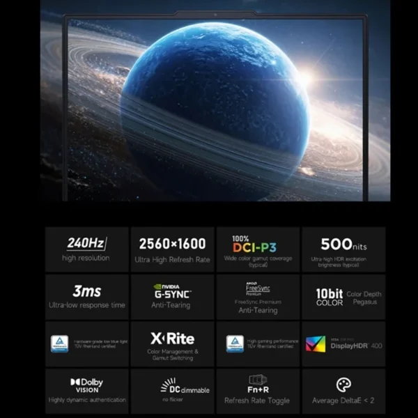 Lenovo Gaming laptop LEGION R7000P 2025 16“ 2.5K 240HZ Screen AMD Ryzen9 8945HX/8940HX 16G/32G RTX5060/RTX5070 computer PC