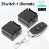RF433Mhz Remote Control Wireless Light Switch DC 12V 1CH 10A Relay Receiver Transmitter for Door Electromagnetic Lock DIY Module