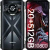 DOOGEE S118 Android14 Rugged Shockproof Smartphone,20GB+512GB,10800mAh/33W,6.58"120Hz,50MP+12MP Night Vision/G99/4G Dual SIM/NFC