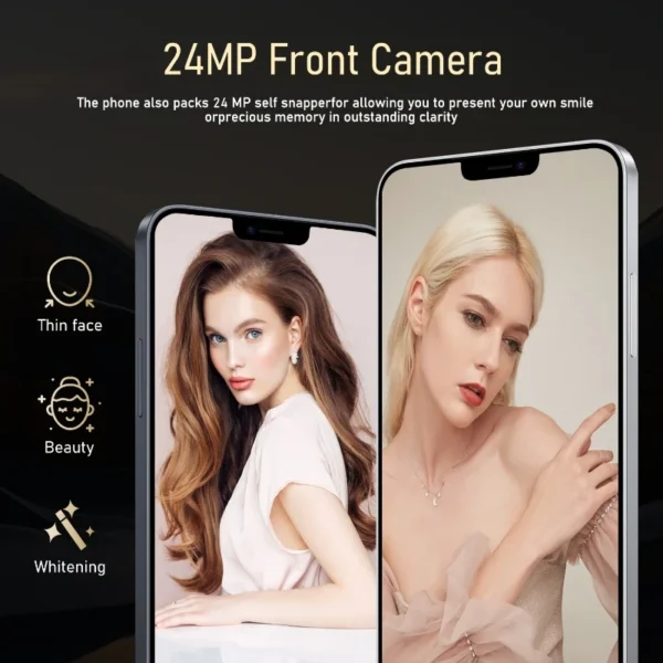 Global Vision X7 Pro Ultra Smartphone 5G Android 8GB RAM 512GB ROM 6.26 Inch Phone 2280x1080HD 24+48MP 4 5G Network Mobile Phone