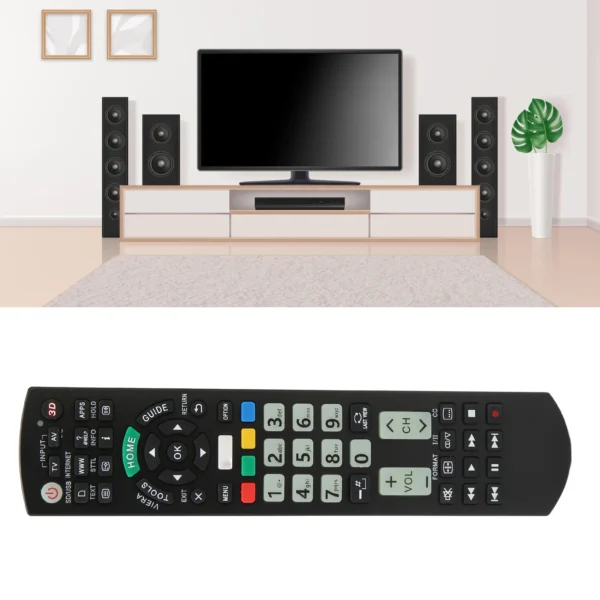 TV Remote TV  Remote Control Ergonomic Lightweight Soft Buttons Replacement TV Remote Control  Remote Control