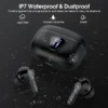 New Wireless Earbuds HiFi Stereo Headphones BT5.3 with ENC Noise Cancelling 48H LED Display Ear Buds IP7 Waterproof Earphones
