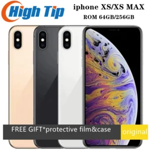 Apple iPhone XS 5.8"/XS MAX 6.5“RAM 4GB ROM 64GB/256GB/512GB Smartphone Hexa Core IOS A12 Bionic NFC LTE 4G Unlocked Used Phone