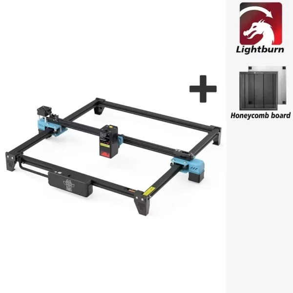 TWO TREES TTS pro 20W Desktop Home Use Industrial Grade FAC+SAC Beam Laser 418*418mm Work Area portable laser engraving machine