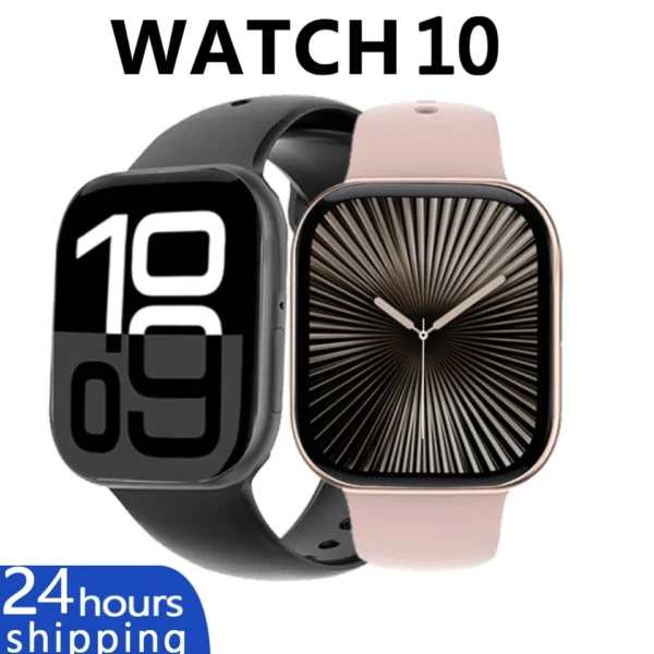 2025 For Apple GPS Watch 10 Smart Watch NFC Men HD AMOLED Memory Music 3D Surround Bluetooth Call Waterproof Smartwatch Woman