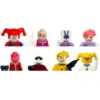 City Characters Building Blocks Mini Dolls Statues Police Firefighter Doctor Engineer Building Blocks Holiday gifts for kids