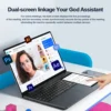 CRELANDER Intel laptop 15.6" +7" Touch Screen 32GB RAM 1TB SSD Backlit keyboard Windows 11 Notebook Computer Dual Screen Laptop