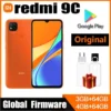 Global Rom Xiaomi Redmi 9C Smartphone 4GB RAM 128GB ROM MediaTek Helio G35 6.53 inch Android 10 13MP Camera 5000mAh cellphone