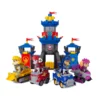 Paw Patrol Building Blocks Toys Rescue Knight Series Pullback Car Watchtower Rescue Base Command Center Lookout Tower Kids Gifts