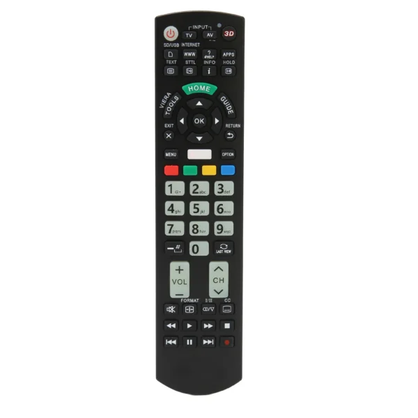 TV Remote TV  Remote Control Ergonomic Lightweight Soft Buttons Replacement TV Remote Control  Remote Control
