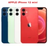 Original Apple iPhone 12 mini 5.4" 4G 5G 64GB/128GB/256GB ROM Dual 12MP A14 Chip IOS LTE Unlocked Smartphone 12MINI Mobile phone
