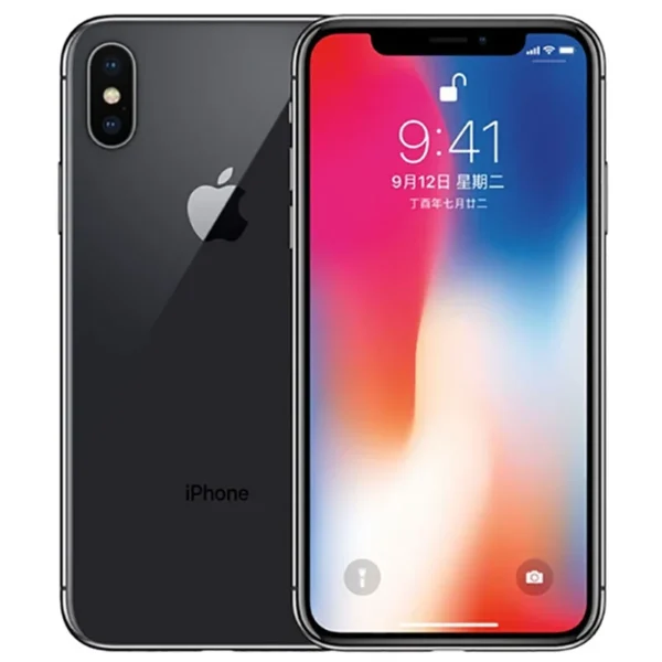 Apple iPhone X Original 4G LTE Mobile Cell Phone 3GB RAM 64/256GB ROM Face ID 12MP Wireless Unlocked Cellphone