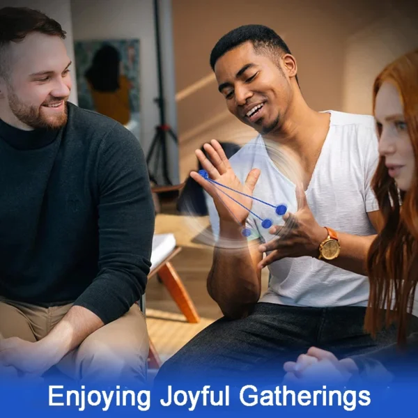 Begleri Fidget Kids Toys Worry Beads Fidgeting Finger Motor Skills Training Hand Hunting Rope Ball Adult Anxiety Relieving Games