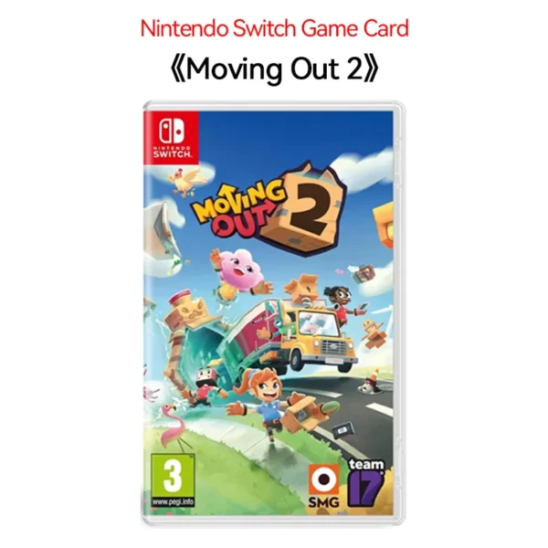 Moving Out 2 Nintendo Switch Game Deals Physical for Nintendo Switch OLED Nintendo Switch Lite Nintendo Switch Game Console