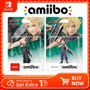 S819a868e8dd74dcaabf0edbab2147ee6b.webp Nintendo Amiibo - Cloud Player 2 /Cloud - for Nintendo Switch Game Console Game Interaction Model
