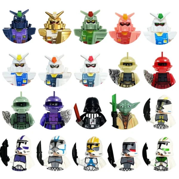 City Characters Building Blocks Mini Dolls Statues Police Firefighter Doctor Engineer Building Blocks Holiday gifts for kids