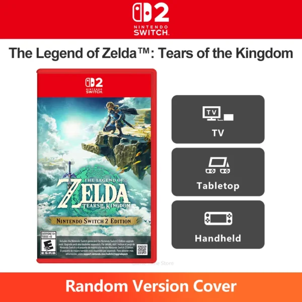 Zelda Tears of the Kingdom Nintendo Switch 2 Juegos Games Deals Nintendo Physical Game Card Action Game for Switch 2 Console