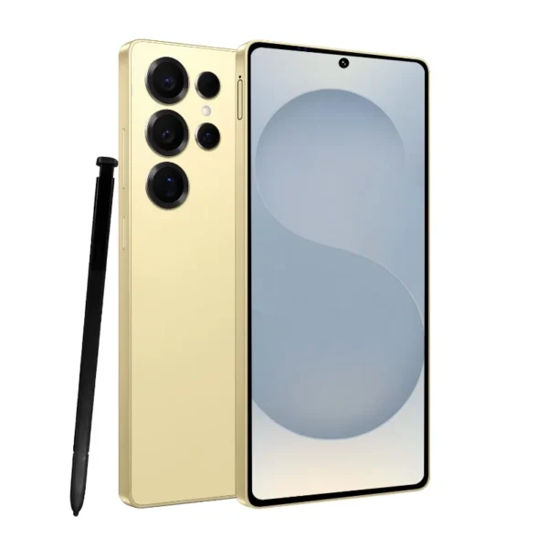 Global Vision S25 Ultra Smartphone 5G Android 12 8GB RAM 512GB ROM 6.8 Inch Phone 1920x1080HD 24+48MP 4 5G Network Mobile Phones