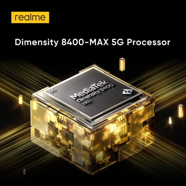 realme GT 7T 5G Smartphone Dimensity 8400-MAX Chipset 7000mAh Battery 120W Charge 50MP Sony IMX896 OIS Camera 6.8" 1.5K Display