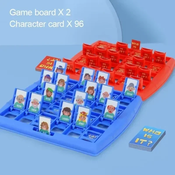 S871b2344bfc843d094b8126d42a1f182O.webp Guess Who I Am Board Game Parent-child Interaction Toy Logical Reasoning CHILDREN'S Puzzle Guess Me You My Character Chessboard